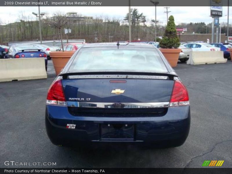 Imperial Blue Metallic / Ebony 2009 Chevrolet Impala LT
