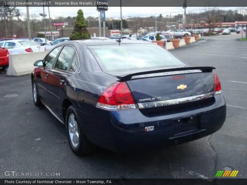 Imperial Blue Metallic / Ebony 2009 Chevrolet Impala LT