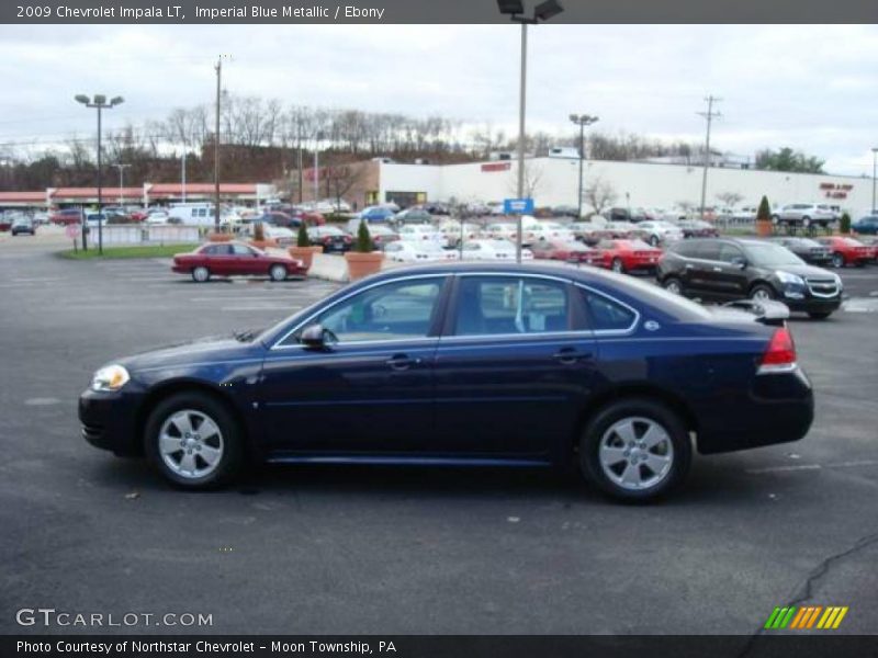 Imperial Blue Metallic / Ebony 2009 Chevrolet Impala LT