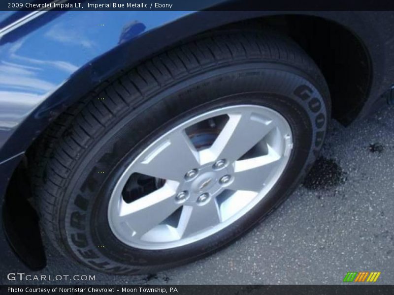 Imperial Blue Metallic / Ebony 2009 Chevrolet Impala LT