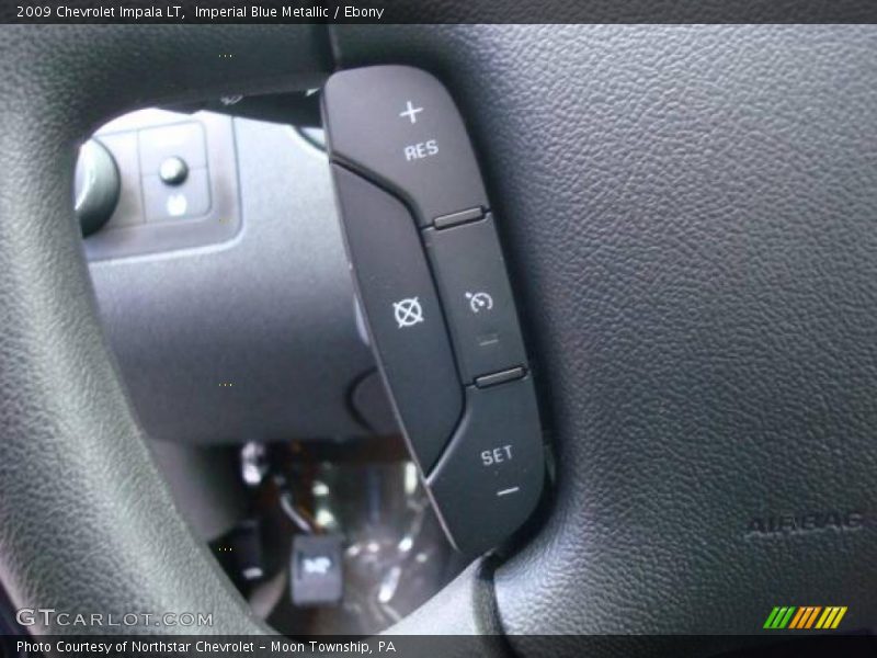 Imperial Blue Metallic / Ebony 2009 Chevrolet Impala LT
