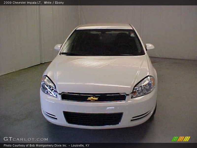 White / Ebony 2009 Chevrolet Impala LT