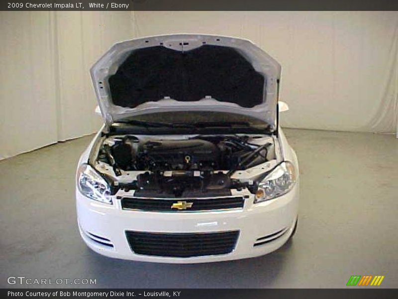 White / Ebony 2009 Chevrolet Impala LT