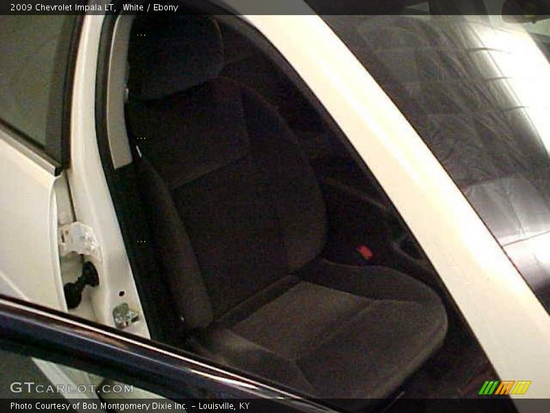 White / Ebony 2009 Chevrolet Impala LT