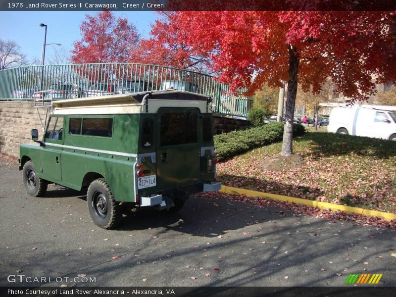 Green / Green 1976 Land Rover Series III Carawagon