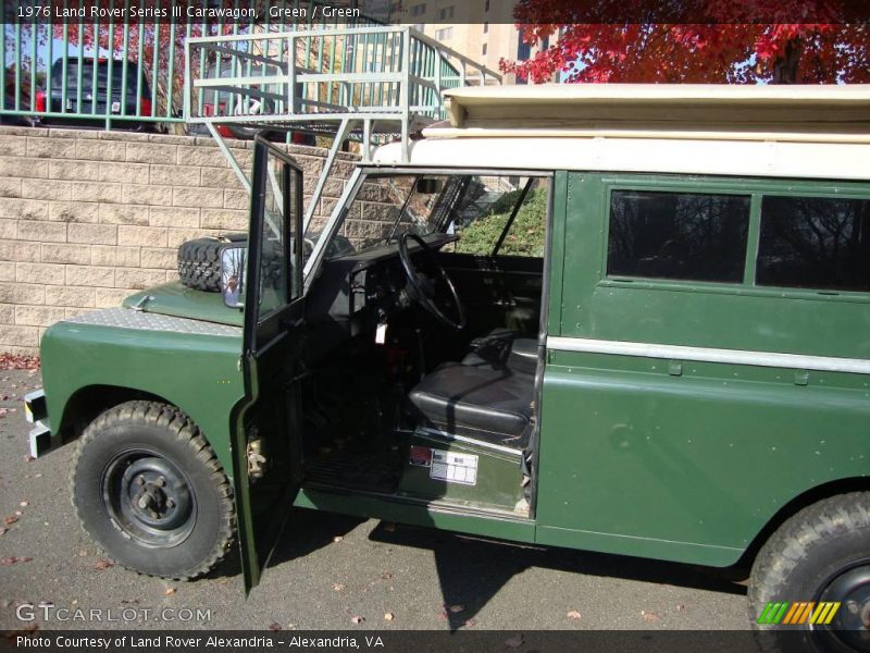 Green / Green 1976 Land Rover Series III Carawagon