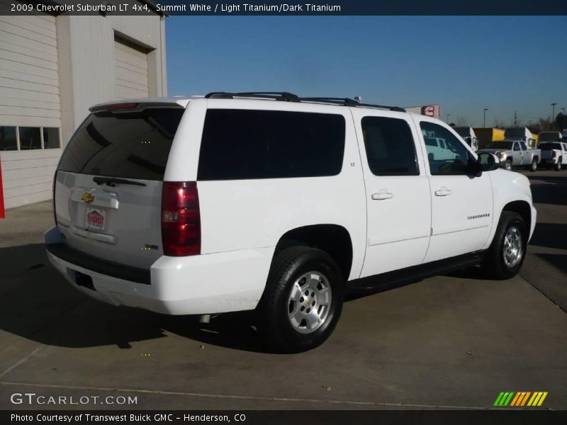 Summit White / Light Titanium/Dark Titanium 2009 Chevrolet Suburban LT 4x4