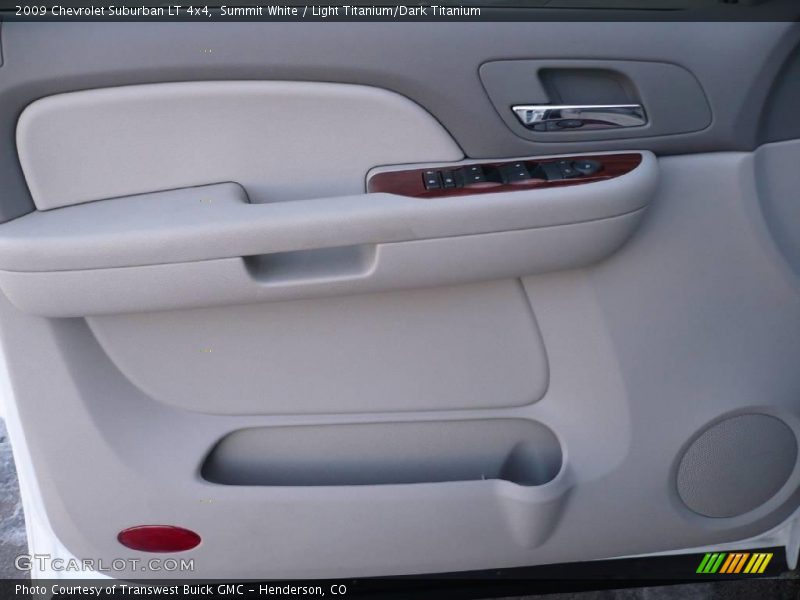 Summit White / Light Titanium/Dark Titanium 2009 Chevrolet Suburban LT 4x4