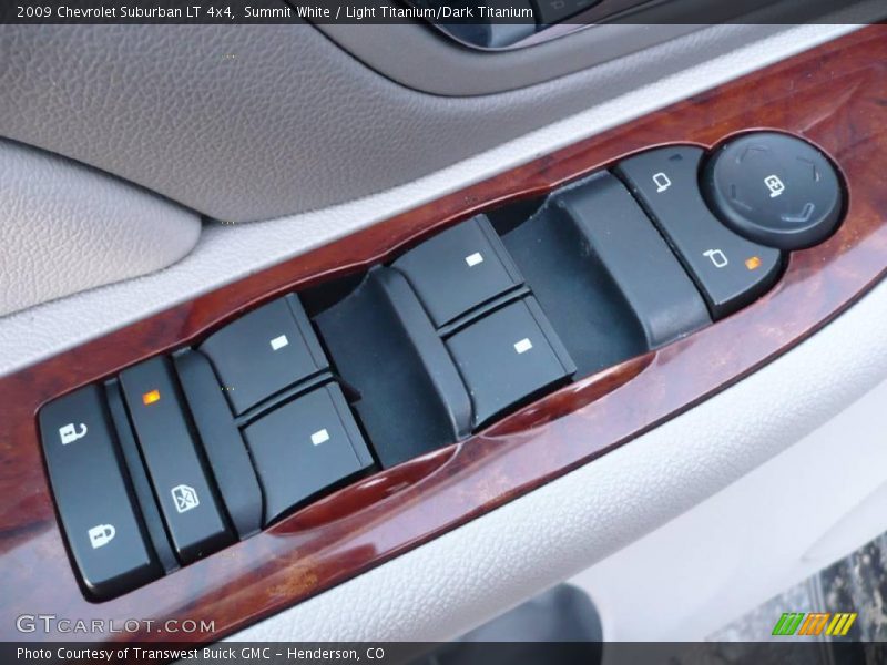 Summit White / Light Titanium/Dark Titanium 2009 Chevrolet Suburban LT 4x4