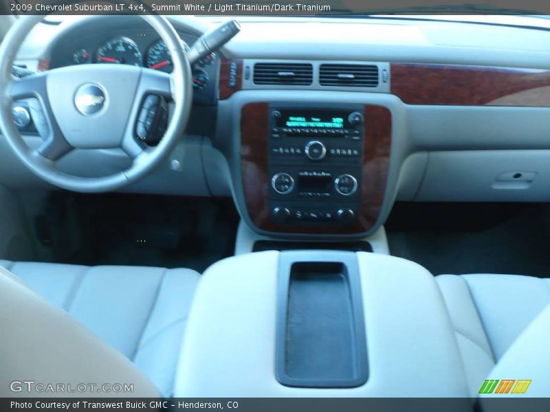 Summit White / Light Titanium/Dark Titanium 2009 Chevrolet Suburban LT 4x4