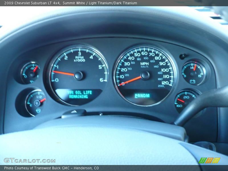 Summit White / Light Titanium/Dark Titanium 2009 Chevrolet Suburban LT 4x4