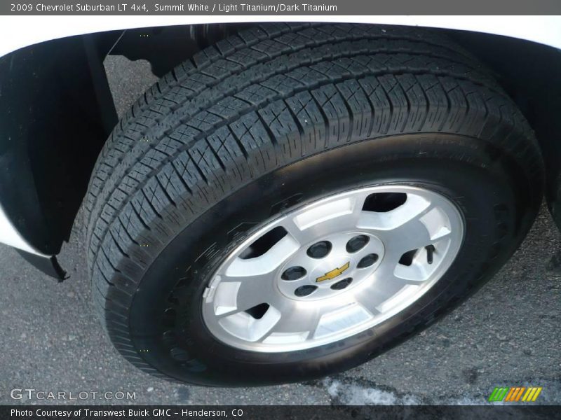 Summit White / Light Titanium/Dark Titanium 2009 Chevrolet Suburban LT 4x4
