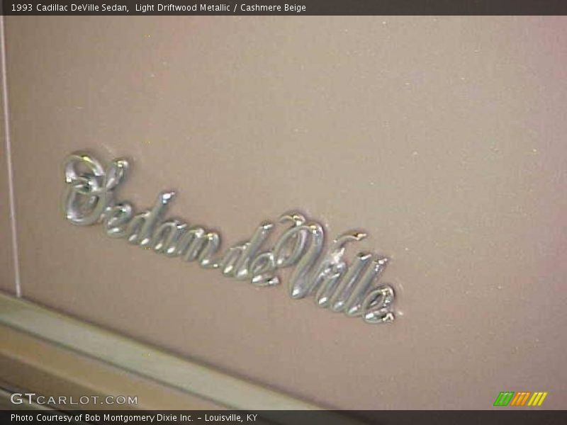 Light Driftwood Metallic / Cashmere Beige 1993 Cadillac DeVille Sedan
