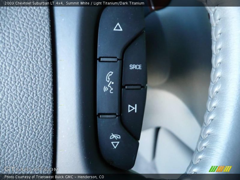 Summit White / Light Titanium/Dark Titanium 2009 Chevrolet Suburban LT 4x4