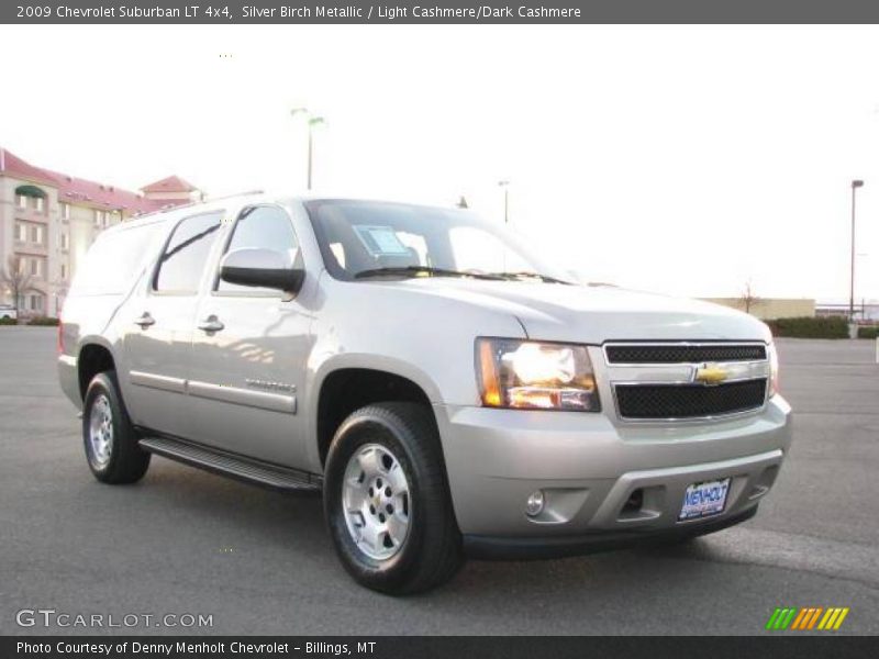 Silver Birch Metallic / Light Cashmere/Dark Cashmere 2009 Chevrolet Suburban LT 4x4
