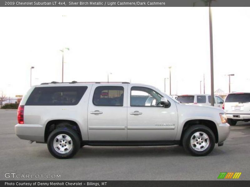 Silver Birch Metallic / Light Cashmere/Dark Cashmere 2009 Chevrolet Suburban LT 4x4