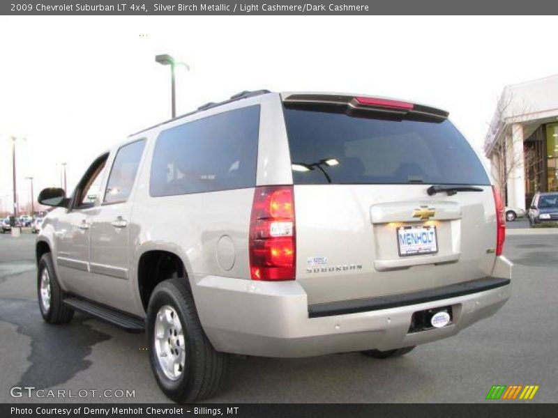 Silver Birch Metallic / Light Cashmere/Dark Cashmere 2009 Chevrolet Suburban LT 4x4