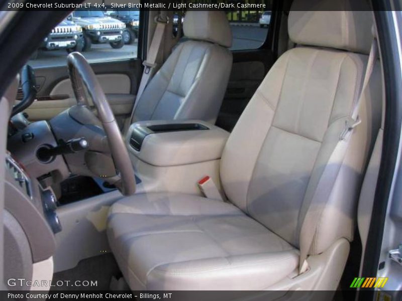 Silver Birch Metallic / Light Cashmere/Dark Cashmere 2009 Chevrolet Suburban LT 4x4