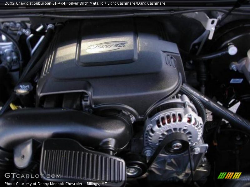 Silver Birch Metallic / Light Cashmere/Dark Cashmere 2009 Chevrolet Suburban LT 4x4
