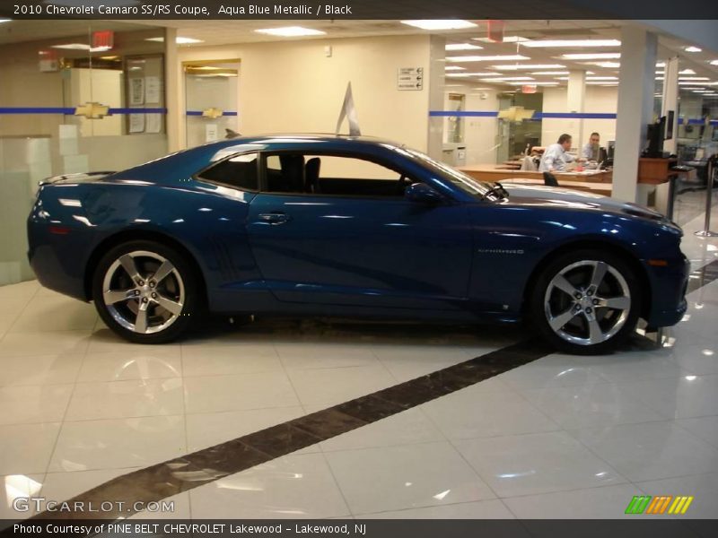 Aqua Blue Metallic / Black 2010 Chevrolet Camaro SS/RS Coupe