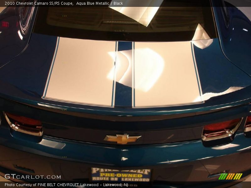Aqua Blue Metallic / Black 2010 Chevrolet Camaro SS/RS Coupe