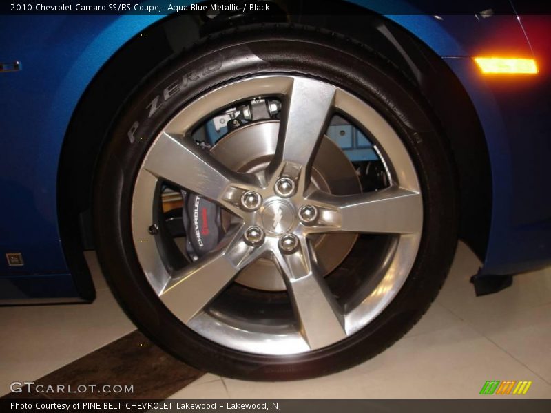 Aqua Blue Metallic / Black 2010 Chevrolet Camaro SS/RS Coupe