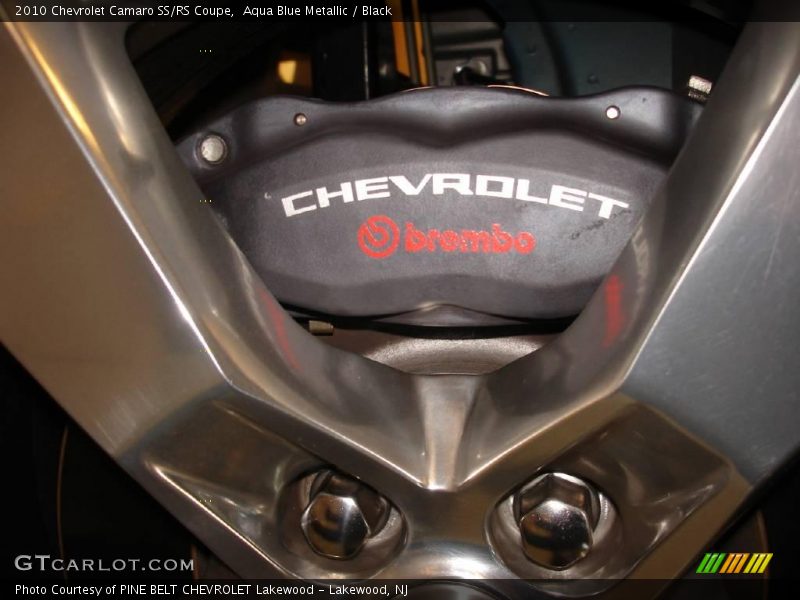 Aqua Blue Metallic / Black 2010 Chevrolet Camaro SS/RS Coupe