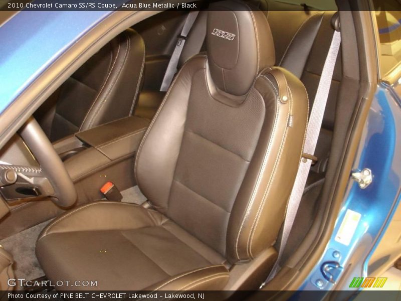 Aqua Blue Metallic / Black 2010 Chevrolet Camaro SS/RS Coupe