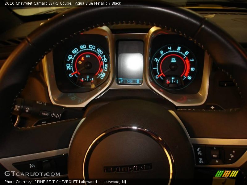 Aqua Blue Metallic / Black 2010 Chevrolet Camaro SS/RS Coupe