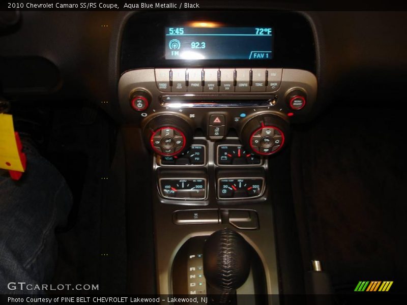 Aqua Blue Metallic / Black 2010 Chevrolet Camaro SS/RS Coupe