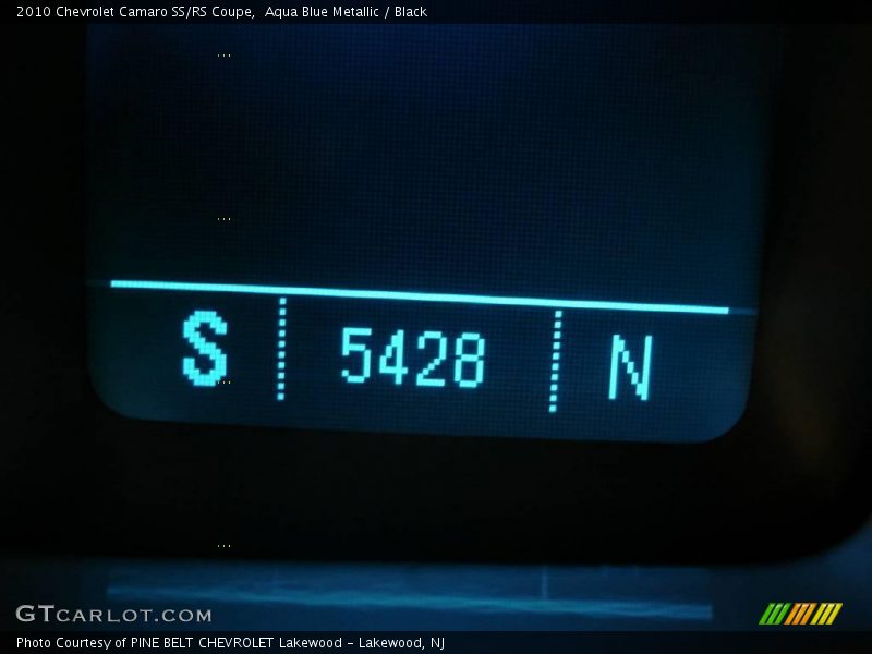 Aqua Blue Metallic / Black 2010 Chevrolet Camaro SS/RS Coupe