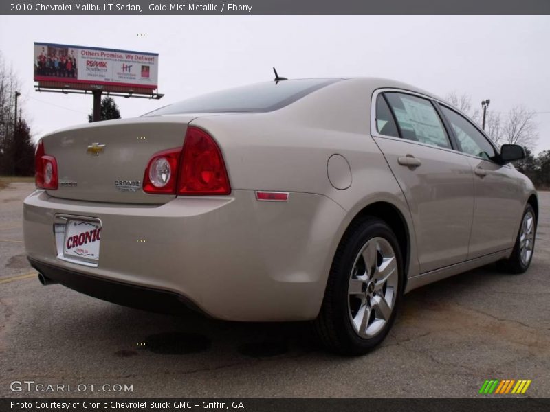 Gold Mist Metallic / Ebony 2010 Chevrolet Malibu LT Sedan