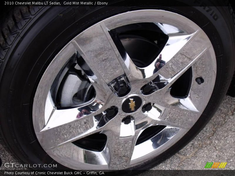 Gold Mist Metallic / Ebony 2010 Chevrolet Malibu LT Sedan