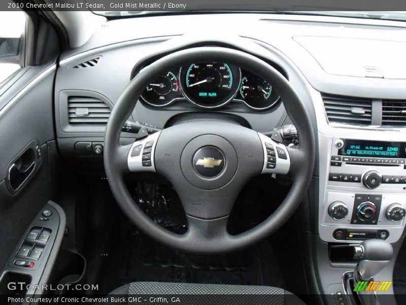 Gold Mist Metallic / Ebony 2010 Chevrolet Malibu LT Sedan
