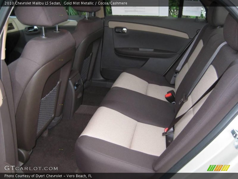 Gold Mist Metallic / Cocoa/Cashmere 2010 Chevrolet Malibu LS Sedan