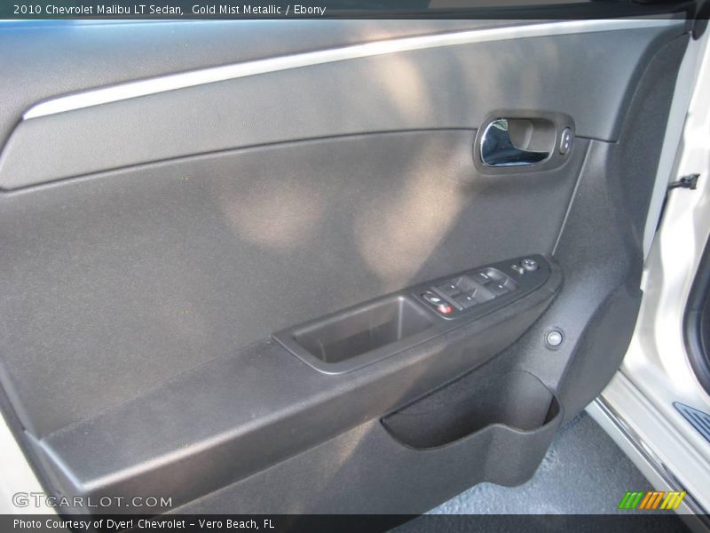 Gold Mist Metallic / Ebony 2010 Chevrolet Malibu LT Sedan