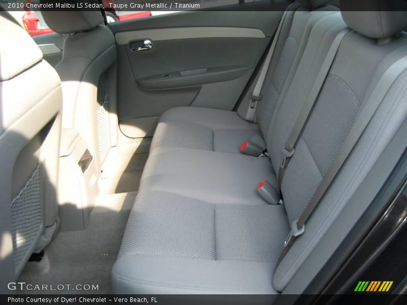 Taupe Gray Metallic / Titanium 2010 Chevrolet Malibu LS Sedan