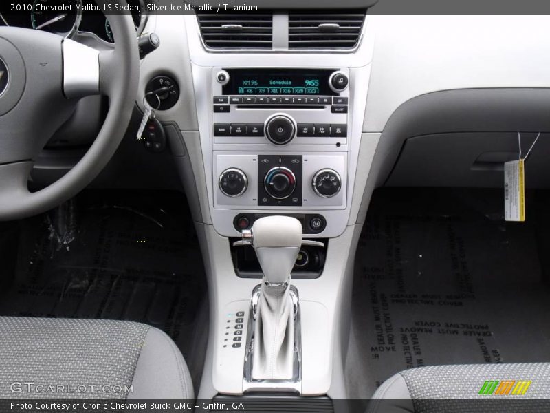 Silver Ice Metallic / Titanium 2010 Chevrolet Malibu LS Sedan