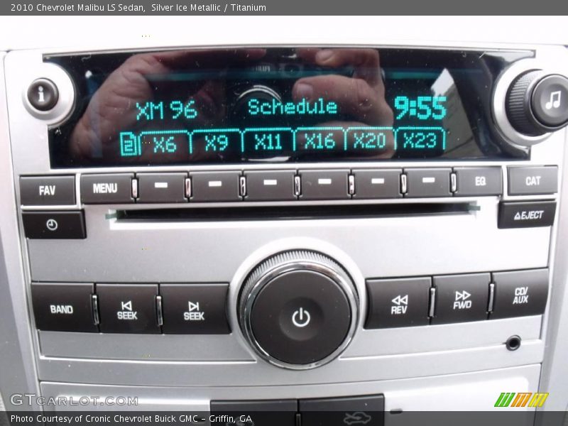 Silver Ice Metallic / Titanium 2010 Chevrolet Malibu LS Sedan