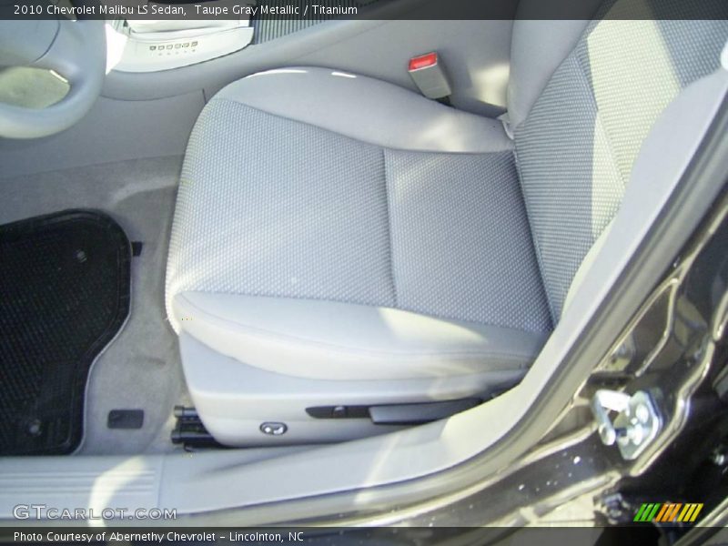 Taupe Gray Metallic / Titanium 2010 Chevrolet Malibu LS Sedan