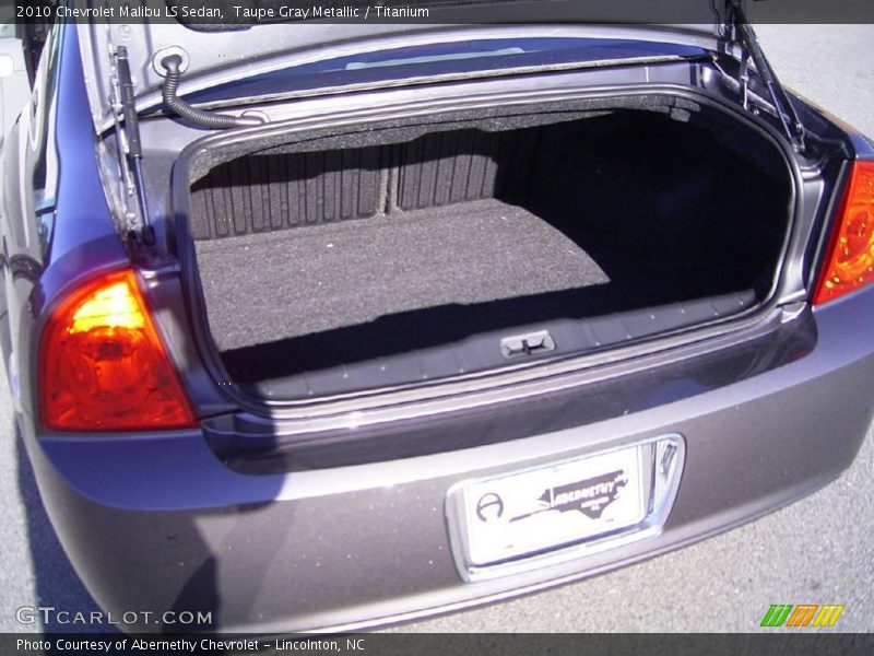 Taupe Gray Metallic / Titanium 2010 Chevrolet Malibu LS Sedan