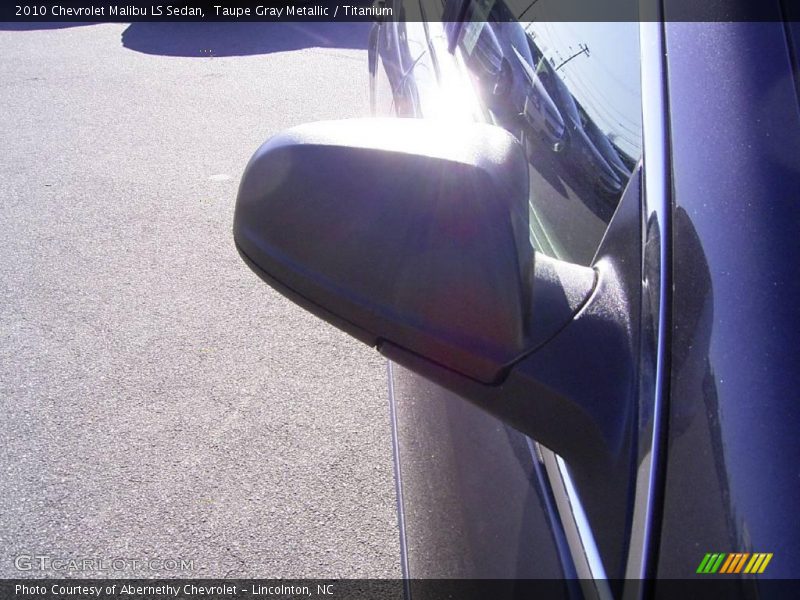 Taupe Gray Metallic / Titanium 2010 Chevrolet Malibu LS Sedan