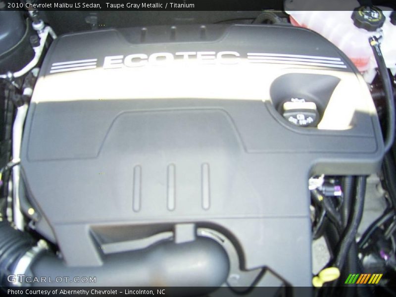 Taupe Gray Metallic / Titanium 2010 Chevrolet Malibu LS Sedan