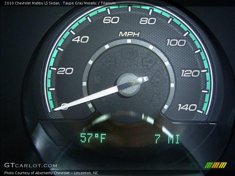 Taupe Gray Metallic / Titanium 2010 Chevrolet Malibu LS Sedan