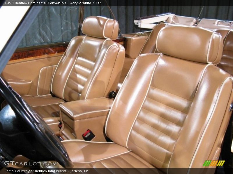 Acrylic White / Tan 1990 Bentley Continental Convertible