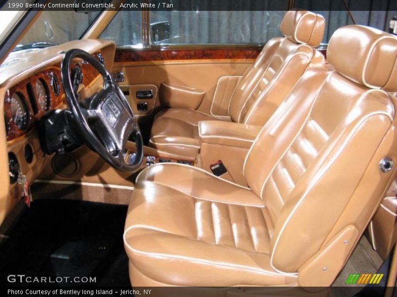 Acrylic White / Tan 1990 Bentley Continental Convertible