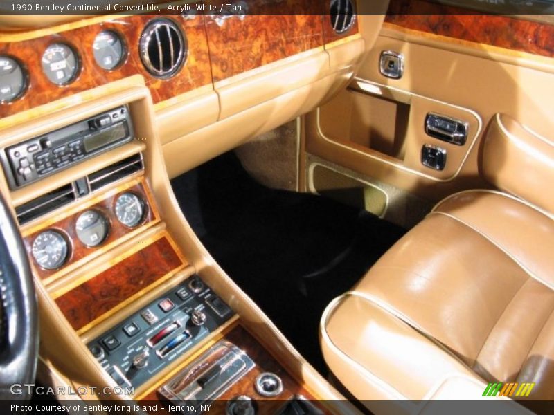 Acrylic White / Tan 1990 Bentley Continental Convertible