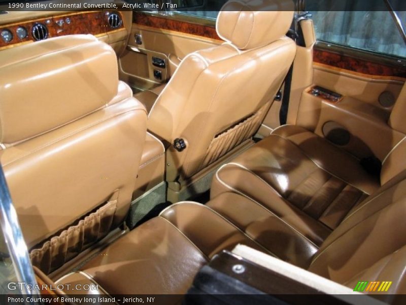 Acrylic White / Tan 1990 Bentley Continental Convertible