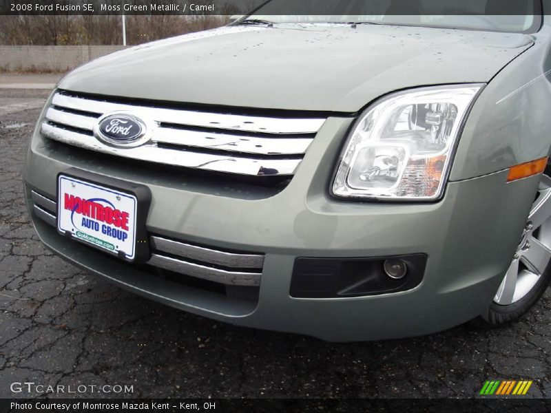 Moss Green Metallic / Camel 2008 Ford Fusion SE