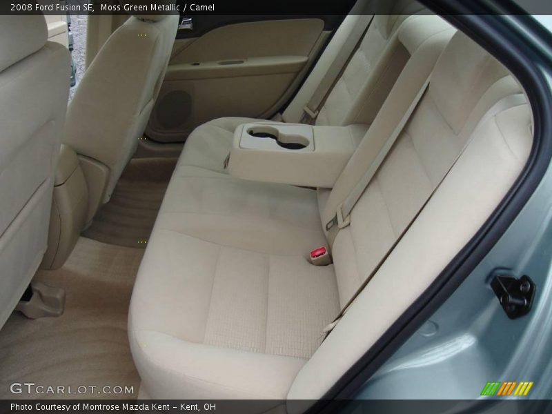 Moss Green Metallic / Camel 2008 Ford Fusion SE